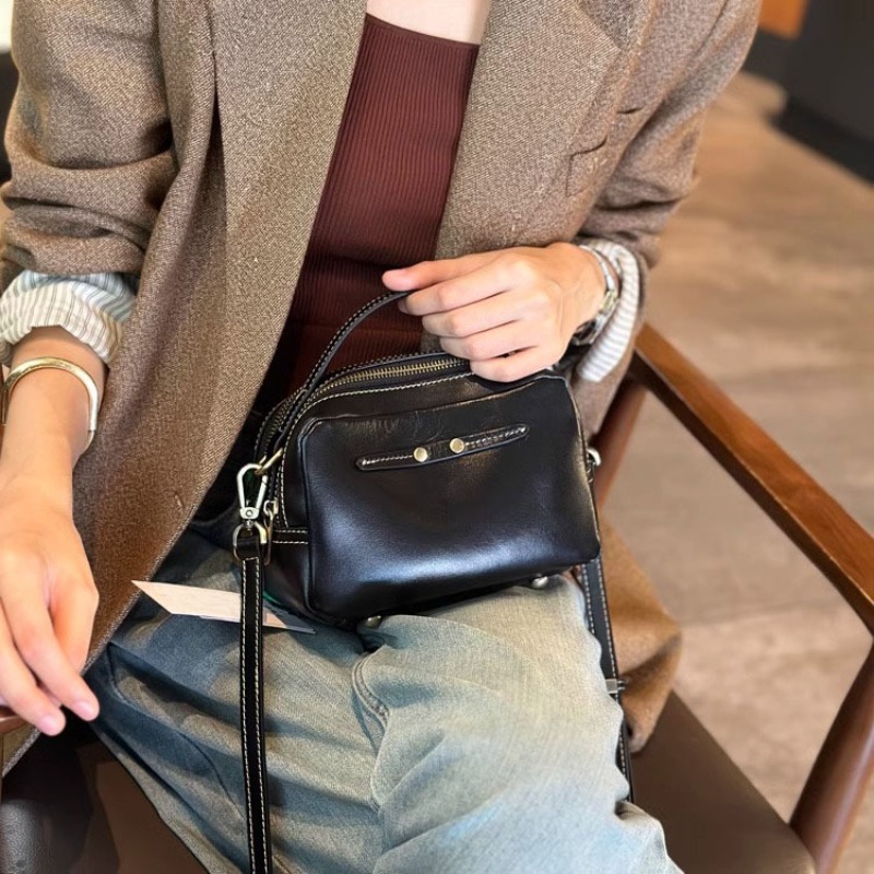 Luxury Bags Everyday - 세련된 빈티지 여성용 데일리 숄더백, 천연