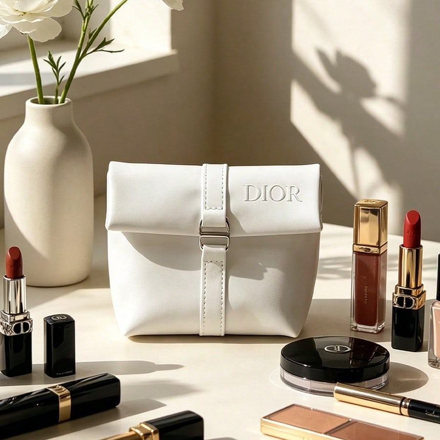 Luxury Bags Dior - 디올의 가방 화이트 화장품 가방 럭셔리