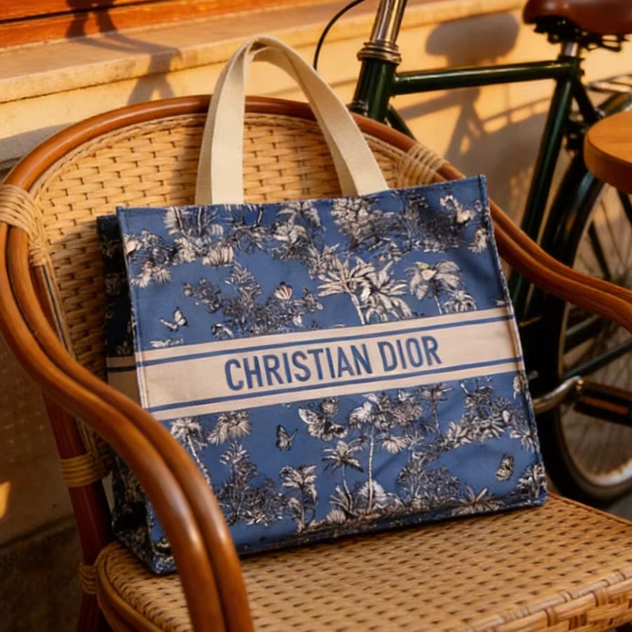 Luxury Bags Dior - 디올의 가방 럭셔리 커스텀 블루 핸드헬드