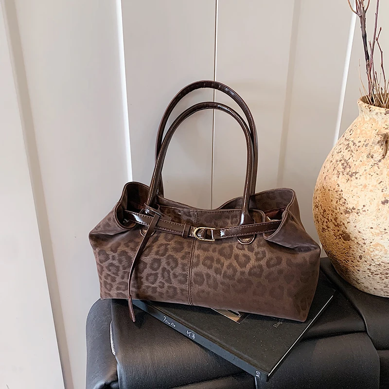 Luxury Bags In Sale - 레오파드 프린트 재봉실 장식 청소년용 스위트