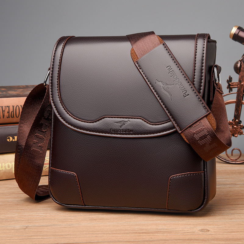 Luxury Bags Storage - 럭셔리 브랜드 남성 가죽 어깨 가방