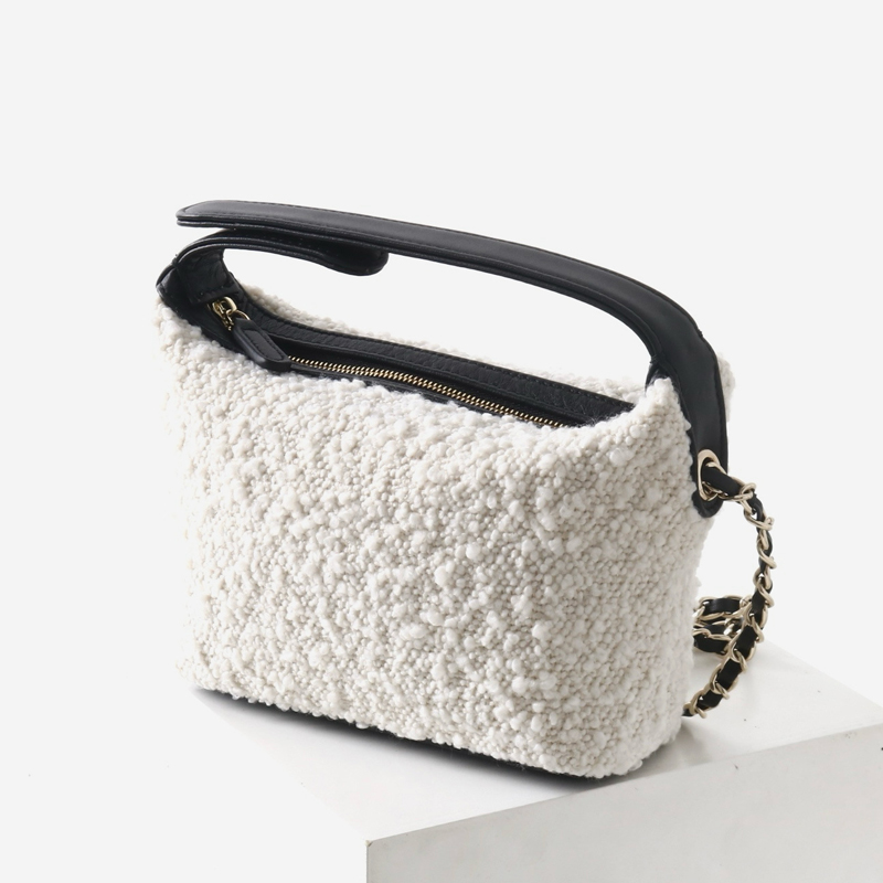 Luxury Zipper Bags - 여성을위한 정품 가죽 클래식 미니 호보
