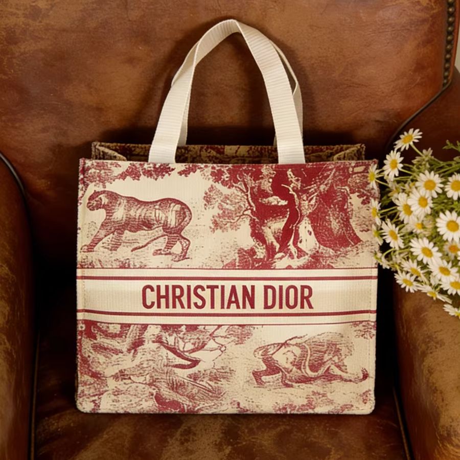 Luxury Bags Dior - 크리스찬 디올 디올의 가방 레드 애니멀