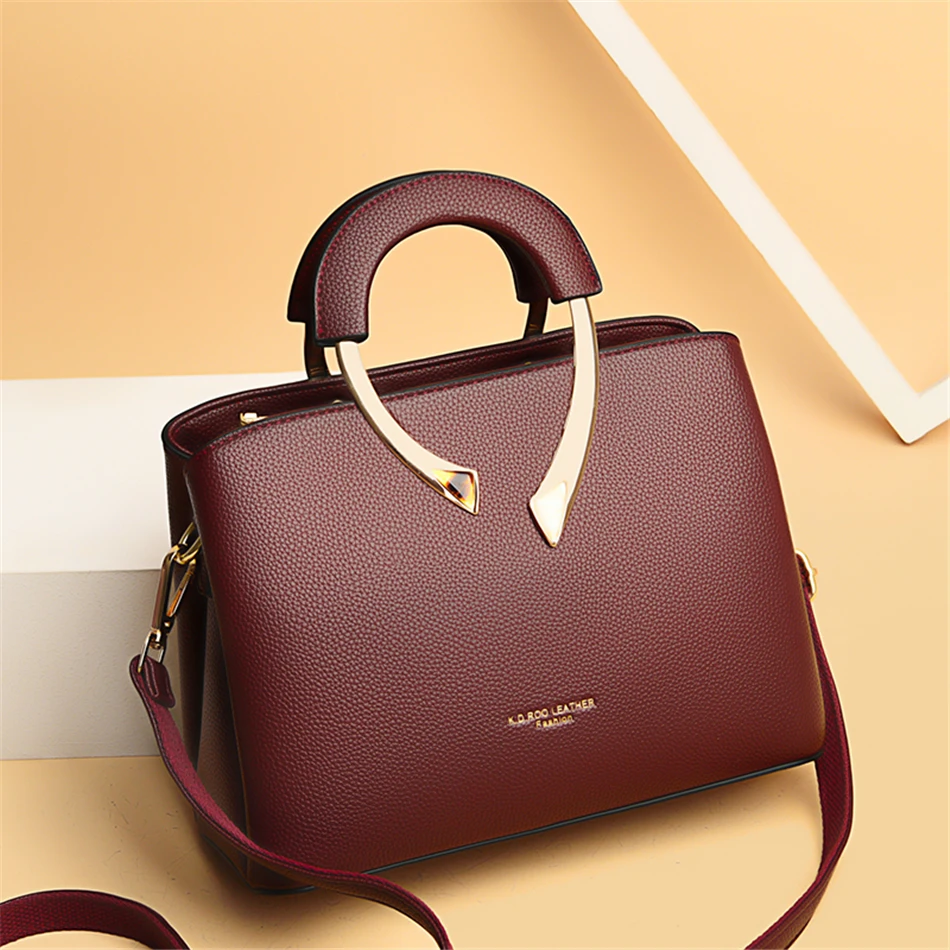 정품 VANDERWAH 고품질 Pu 가죽 캐주얼 토트  - Luxury Bags Storage 리뷰 및 가격