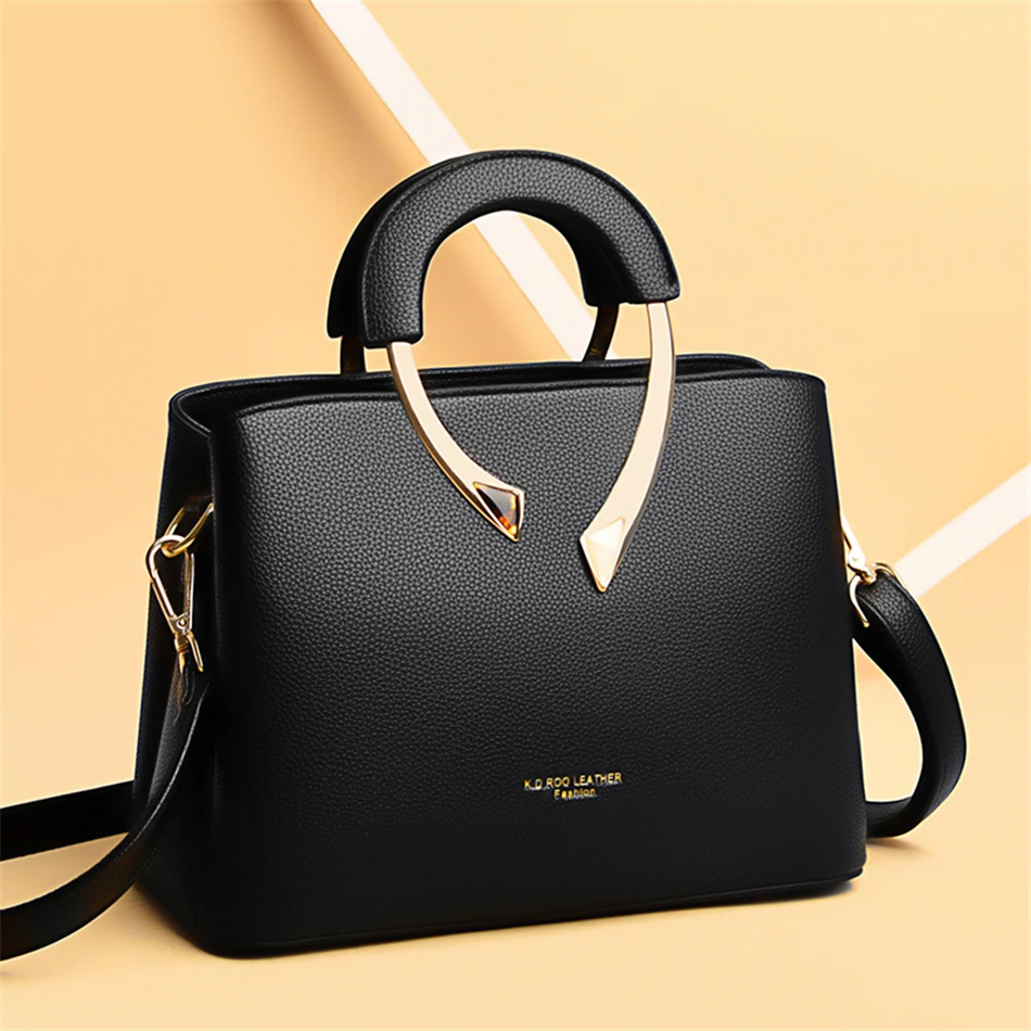 정품 VANDERWAH 고품질 Pu 가죽 캐주얼 토트  - Luxury Bags Storage 리뷰 및 가격