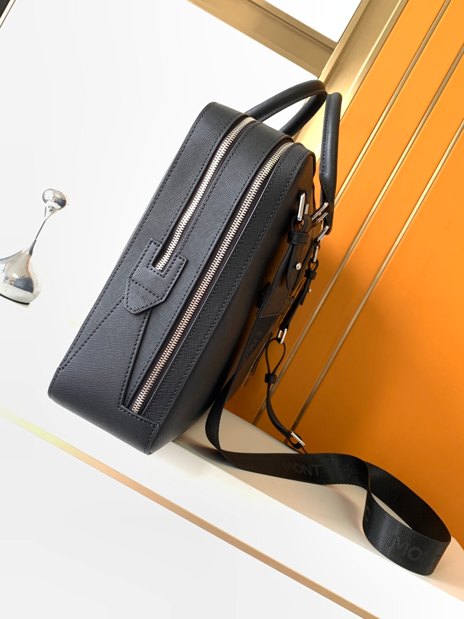 럭셔리 남성용 탑핸들 가방, 프리미엄 천연 가죽 서류  - Luxury Bags Storage 리뷰 및 가격