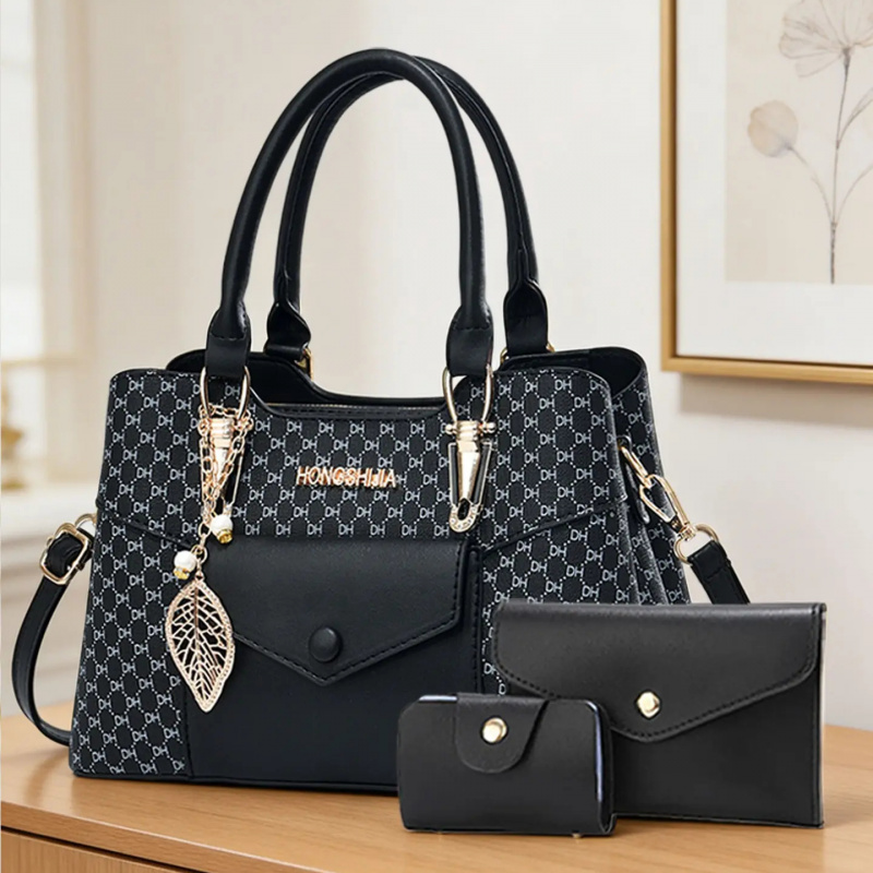 고급스러운 질감의 대용량 통근용 토트백, 컬러 블록 디 - Luxury Bags & Leather Repair Of Atlanta Photos 리뷰 및 가격