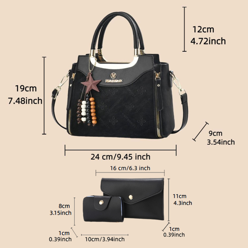 세련된 여성용 핸드백, 단색, 고급스러움, 대용량, 캐 - Luxury Bags & Leather Repair Of Atlanta Photos 리뷰 및 가격