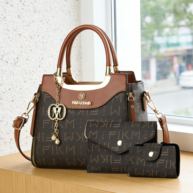 3피스 세트 고급 프린트 레터링 가방, 프리미엄 패셔너 - Luxury Bags & Leather Repair Of Atlanta Photos 리뷰 및 가격