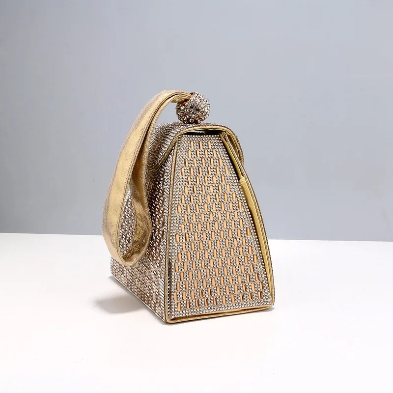 여성을위한 라인 석 럭셔리 이브닝 백 오리지널 브랜드  - Luxury Bags Pyramid 리뷰 및 가격