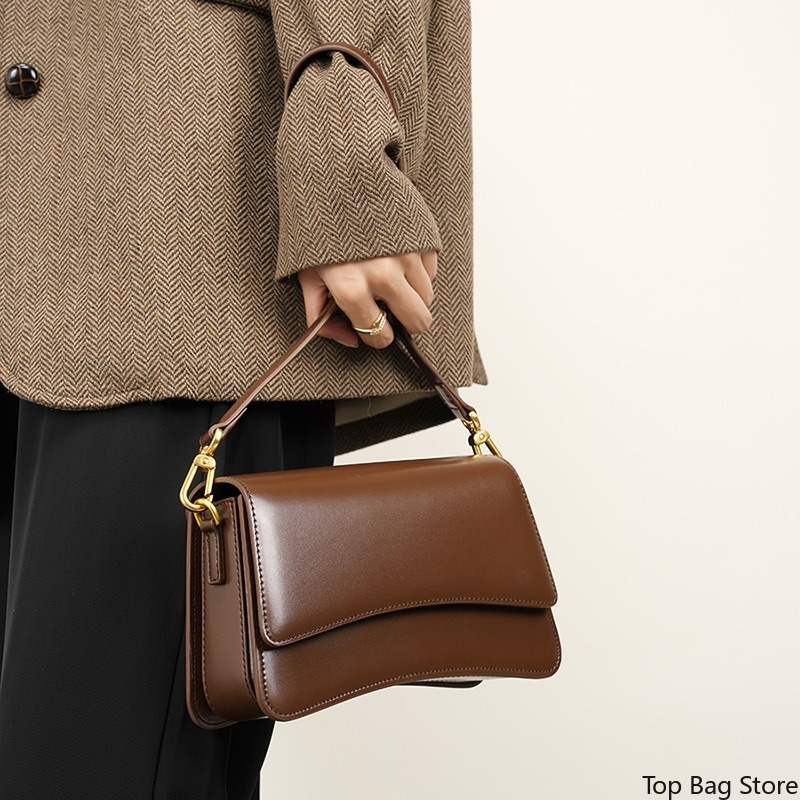 여성용 미니멀리스트 숄더백, 천연 풀 그레인 가죽, 조 - Luxury Bags Everyday 리뷰 및 가격