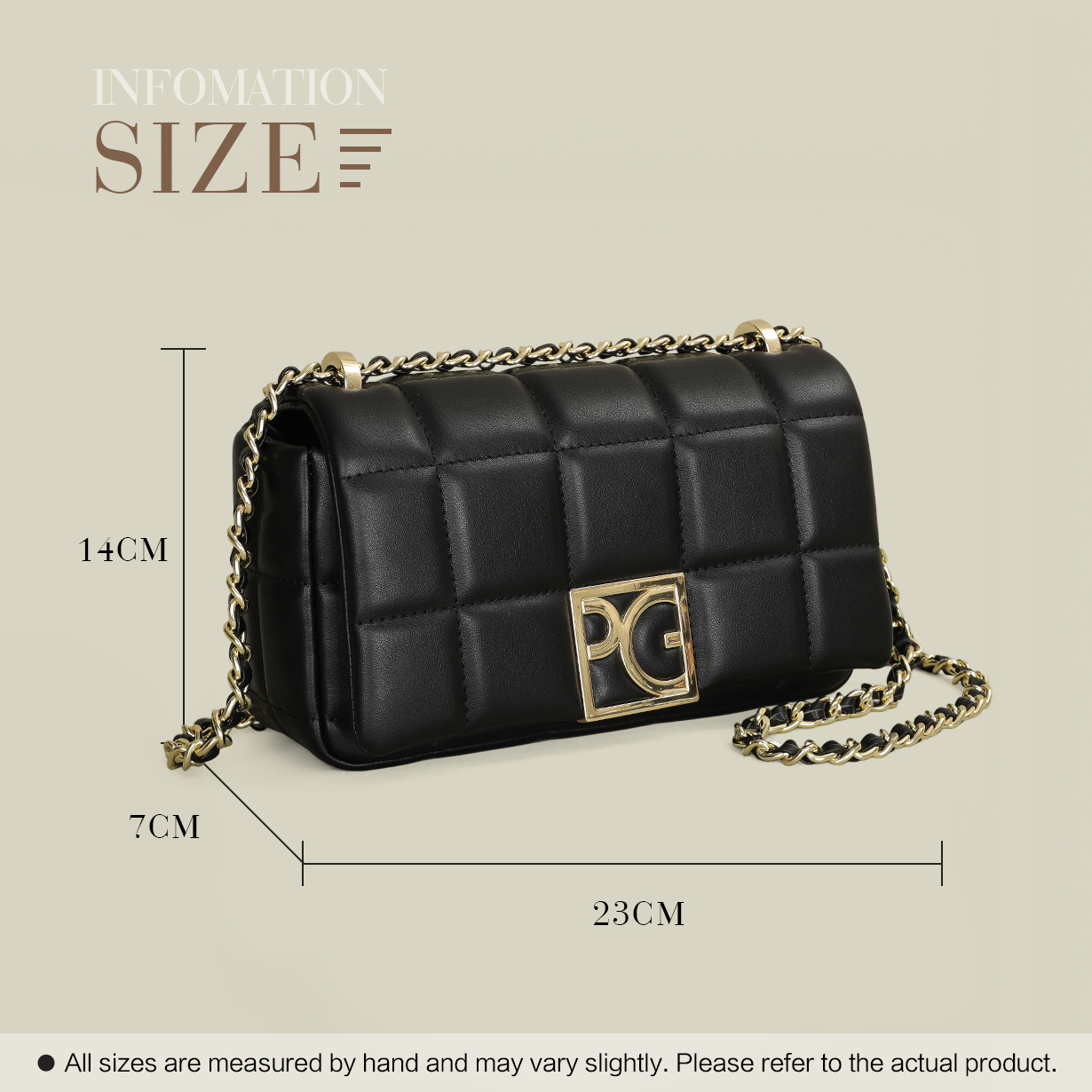 PG 여성용 가방 럭셔리 캐주얼 가방 틈새 브랜드 디자 - Luxury Bags In Sale 리뷰 및 가격
