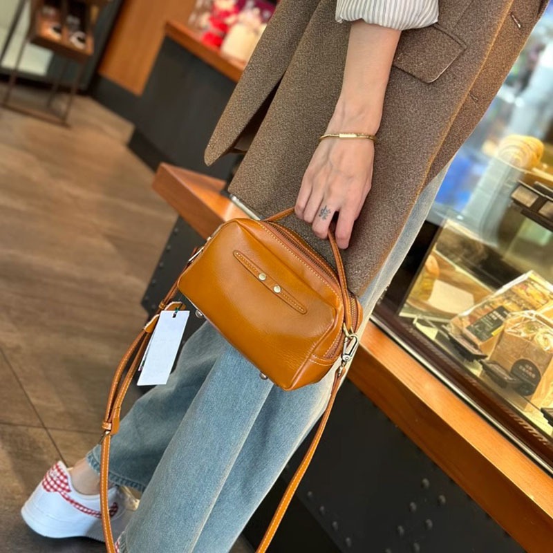 세련된 빈티지 여성용 데일리 숄더백, 천연 가죽 탑 그 - Luxury Bags Everyday 리뷰 및 가격