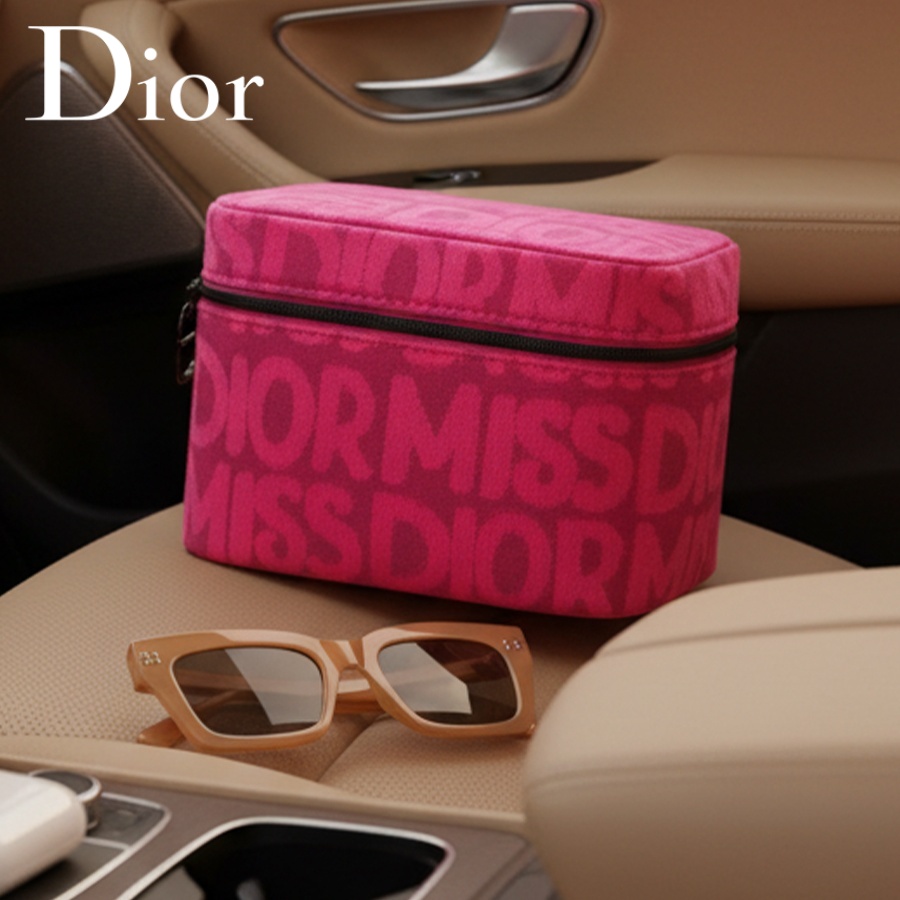 디올의 핑크색 여성용 화장품 가방, 브랜드 프린트가 있 - Luxury Bags Dior 리뷰 및 가격