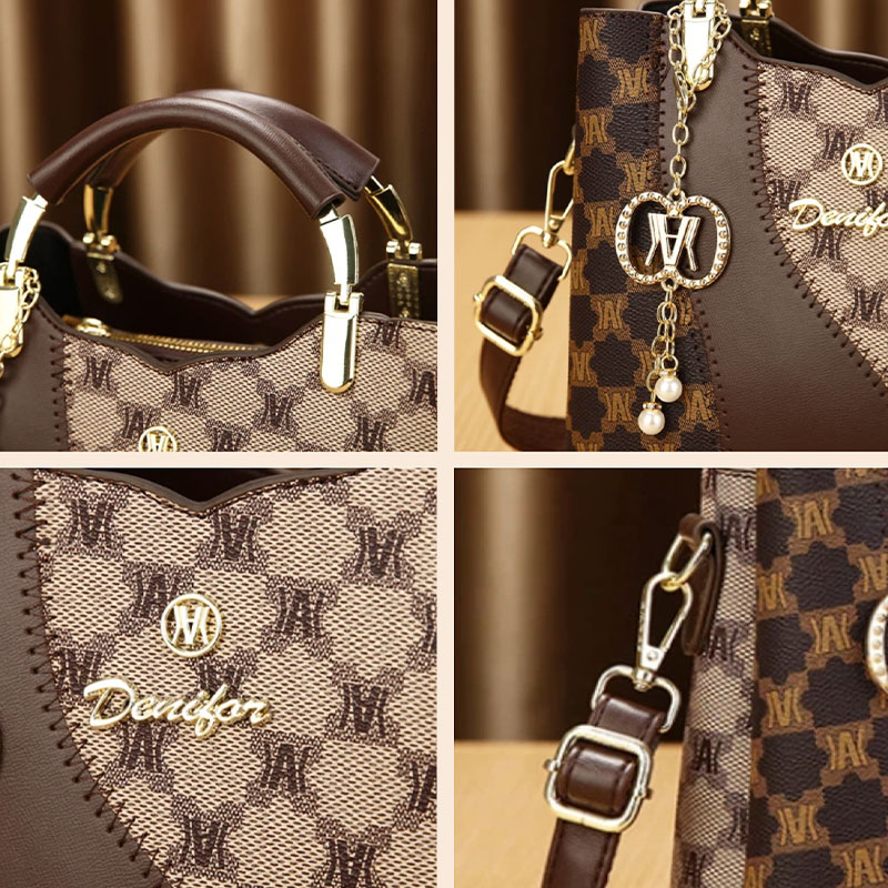프리미엄 프린트 여성 핸드백, 고급스러운 3종 세트,  - Luxury Bags Must Have 리뷰 및 가격