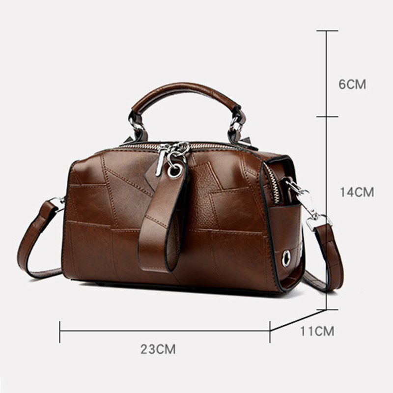 여성용 천연 가죽 백팩, 심플한 가죽 가방, 빈티지 보 - Luxury Bags Levels 리뷰 및 가격