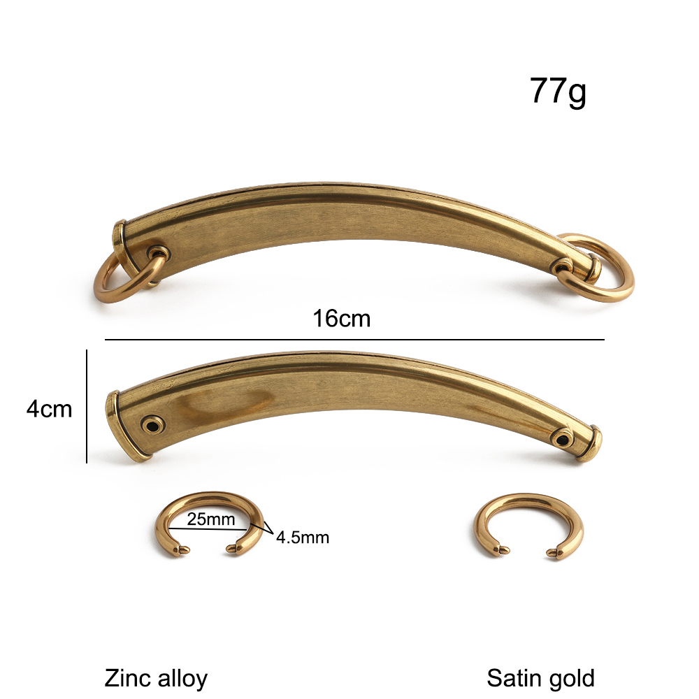 2/4/8PCS 고급 새틴 골드 소뿔 핸드백 손잡이,  - Luxury Bags Repair 리뷰 및 가격