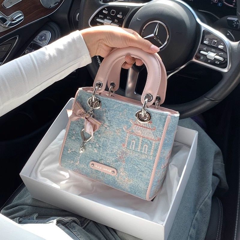 고급스러운 명품 스타일 대비 색상 민족풍 가방 여성용  - Luxury Bags Levels 리뷰 및 가격