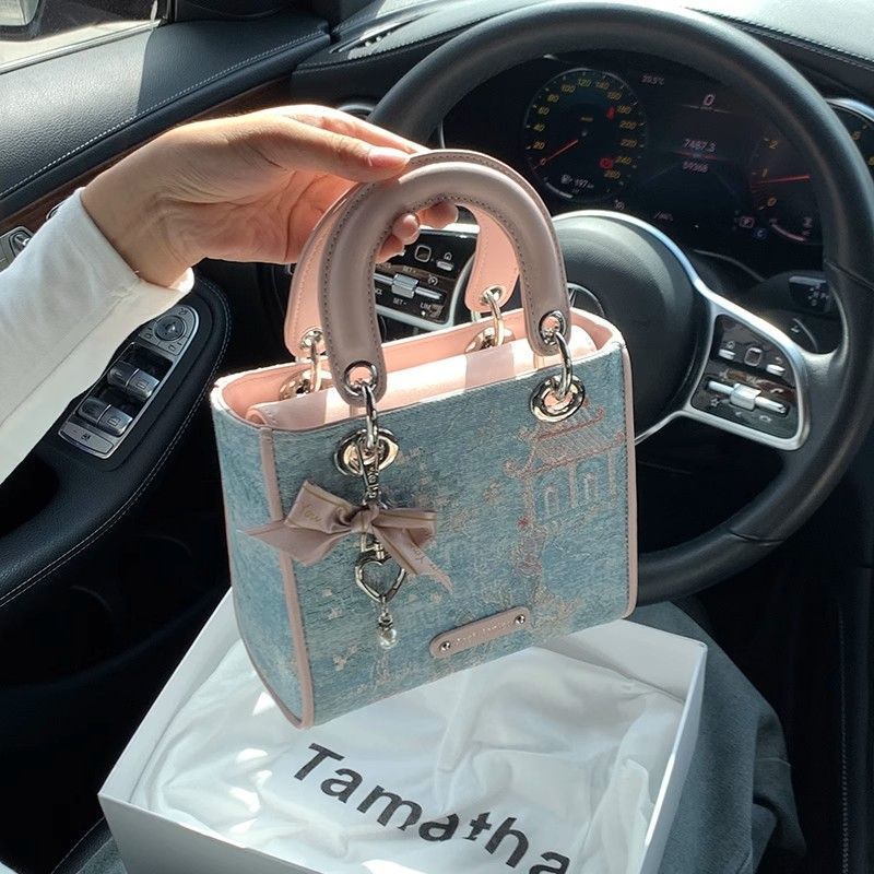 고급스러운 명품 스타일 대비 색상 민족풍 가방 여성용  - Luxury Bags Levels 리뷰 및 가격
