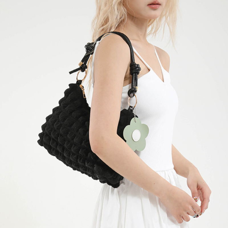 여성용 새 핸드백 한국 단색 도파민 패셔너블 다용도 숄 - Luxury Bags Women Brands 리뷰 및 가격