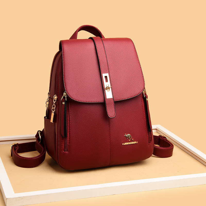 여성용 럭셔리 가죽 배낭, A Dos 캐주얼 데이팩,  - Luxury Bags Storage 리뷰 및 가격