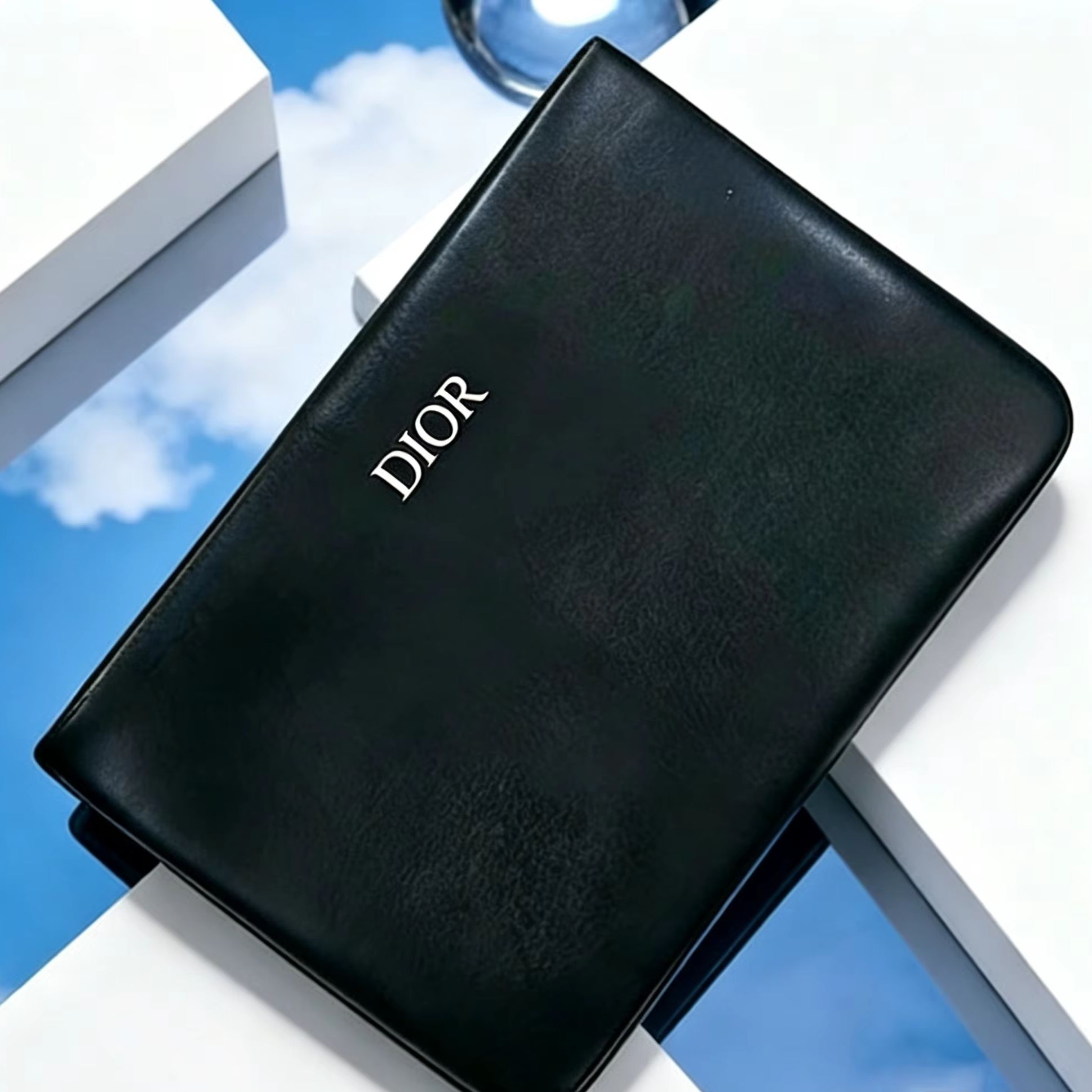 디올의 독특한 블랙 가죽 핸드백, 브랜드 로고가 있는  - Luxury Bags Dior 리뷰 및 가격