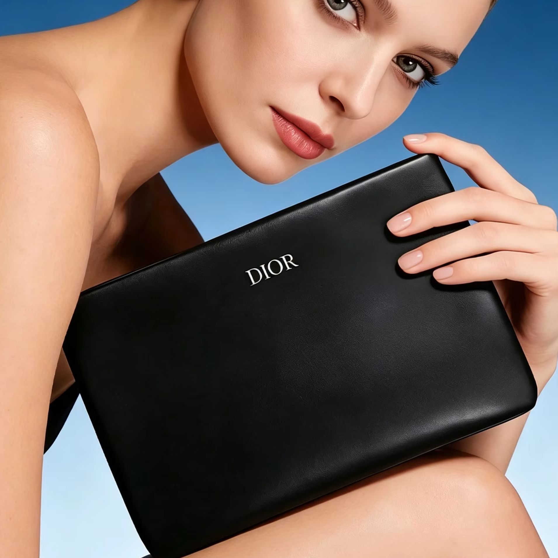디올의 독특한 블랙 가죽 핸드백, 브랜드 로고가 있는  - Luxury Bags Dior 리뷰 및 가격