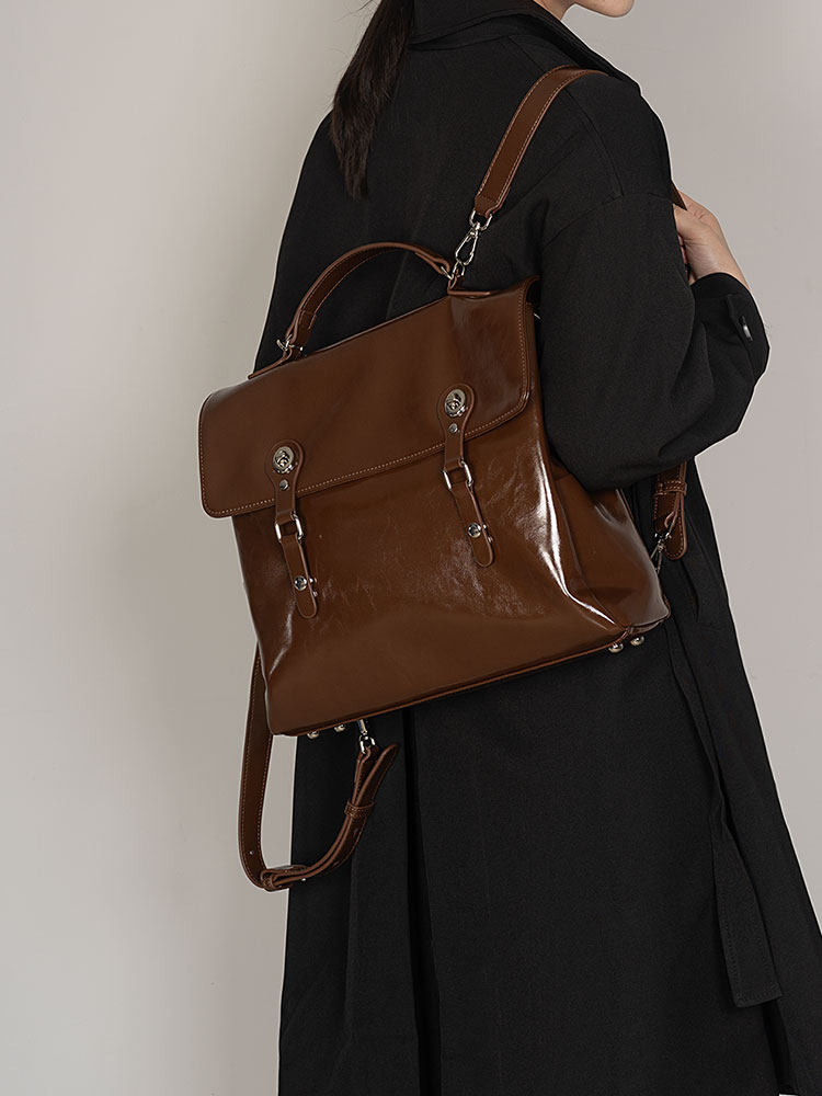 2026 패션 뉴 컬리지 스타일 고품질 에나멜 광택 탑 - Top Handle Patent Bag 리뷰 및 가격