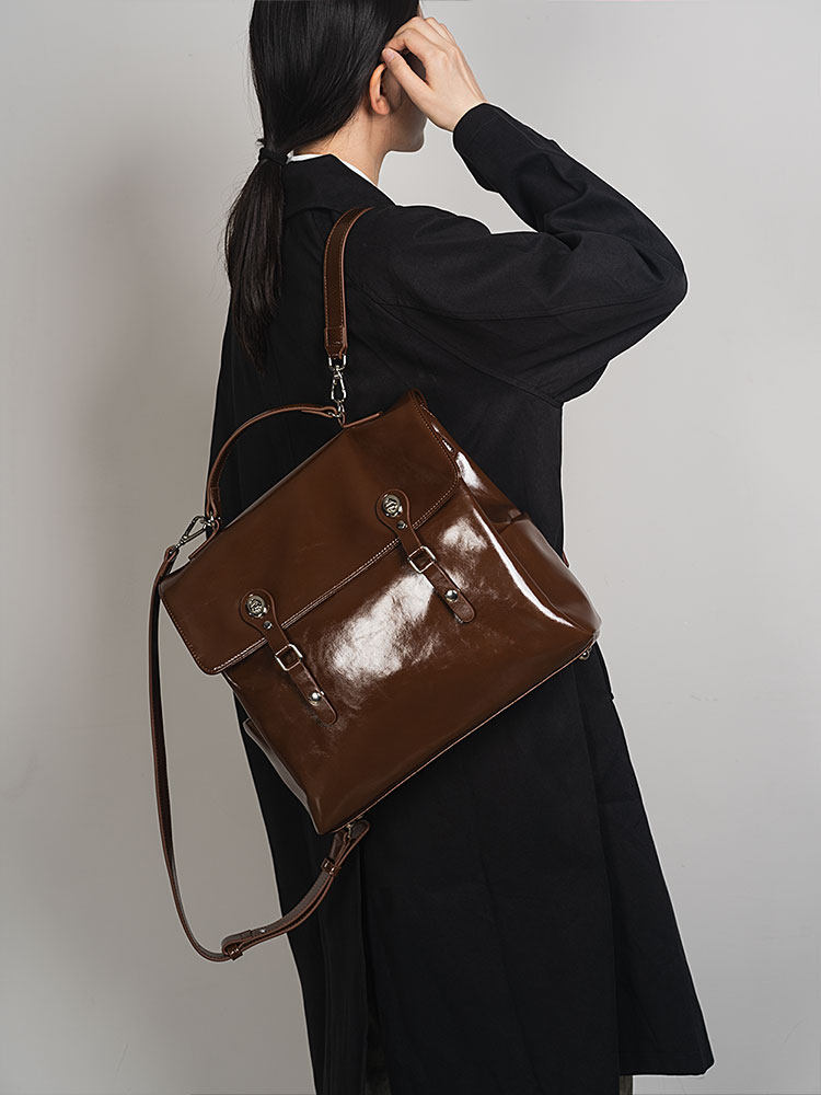 2026 패션 뉴 컬리지 스타일 고품질 에나멜 광택 탑 - Top Handle Patent Bag 리뷰 및 가격