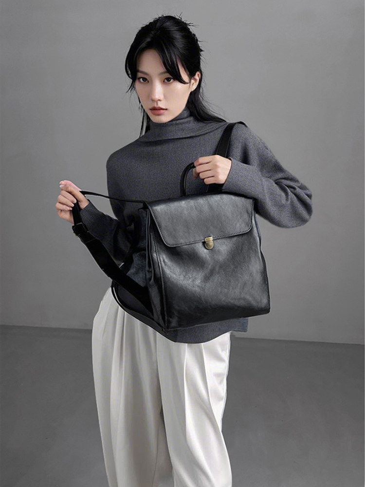 여성을위한 럭셔리 브랜드 정품 가죽 배낭 고품질 탑 레 - Luxury Bags Women Brands 리뷰 및 가격