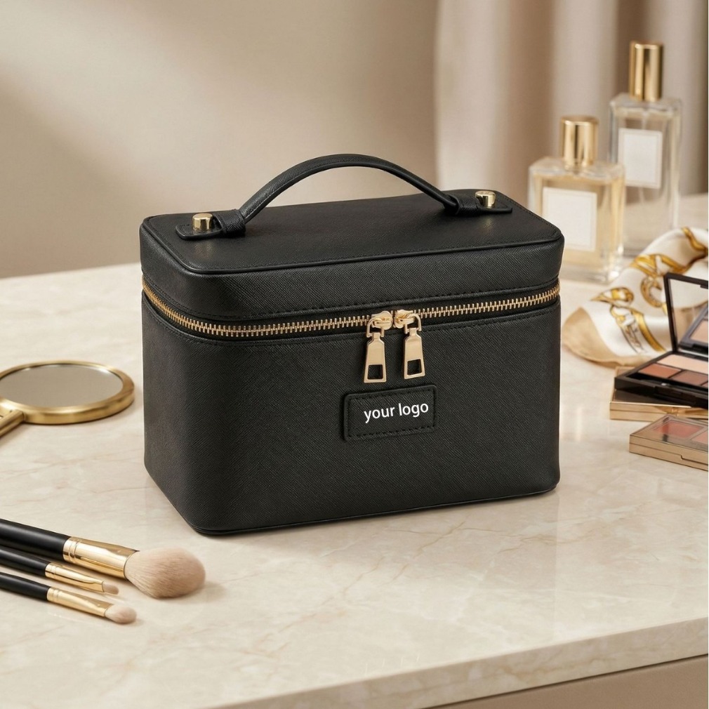 럭셔리 타조 무늬 가죽 화장품 가방 휴대용 화장품 정리 - Luxury Bags Storage 리뷰 및 가격