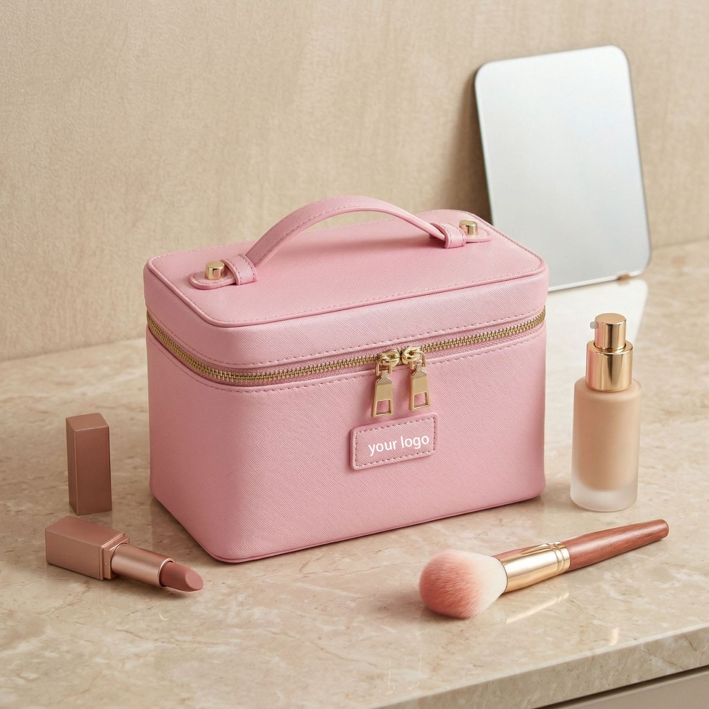 럭셔리 타조 무늬 가죽 화장품 가방 휴대용 화장품 정리 - Luxury Bags Storage 리뷰 및 가격