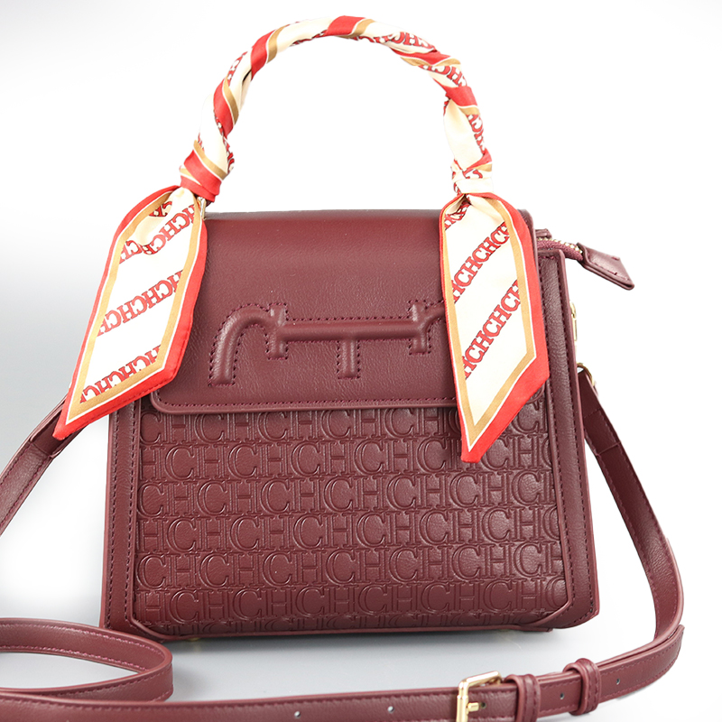 CH 뉴 여성 레트로 호스빗 핸드백 스카프 핸들 모노그 - Tote Bag Leather Monogram 리뷰 및 가격