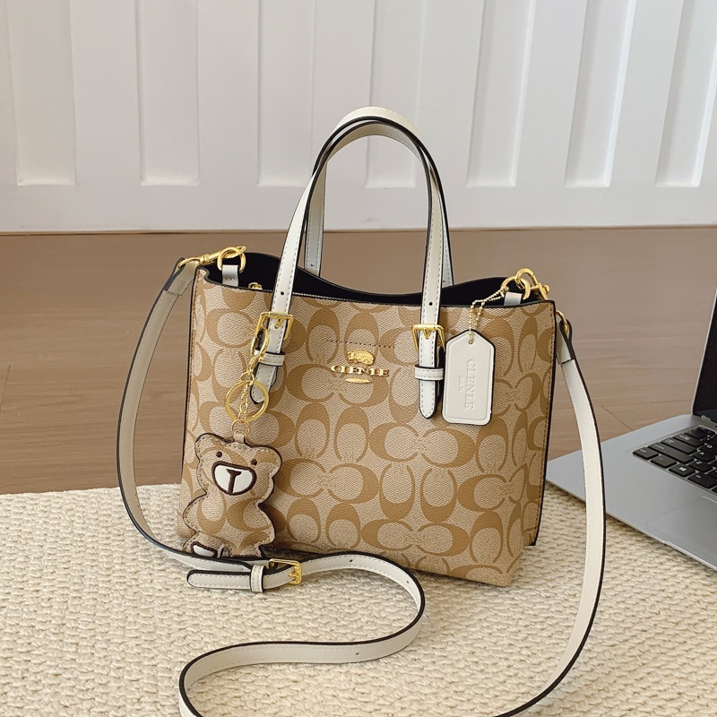 여성을 위한 클래식 스타일의 우아한 모노그램 토트백,  - Tote Bag Leather Monogram 리뷰 및 가격