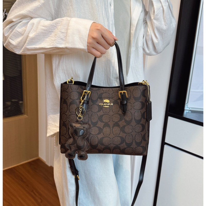 여성을 위한 클래식 스타일의 우아한 모노그램 토트백,  - Tote Bag Leather Monogram 리뷰 및 가격