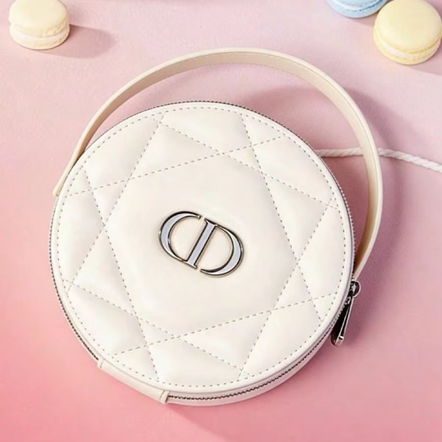 크리스찬 디올 디올의 가방 럭셔리 살구색 원형 휴대용  - Luxury Bags Dior 리뷰 및 가격