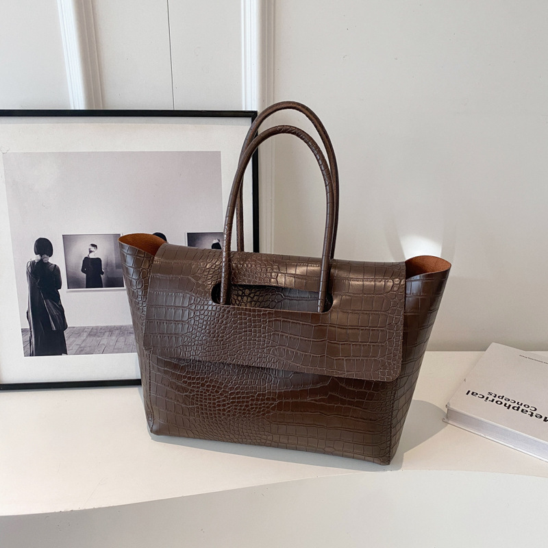 여성용 대용량 핸드백 레트로 통근용 토트백, 스톤 패턴 - Luxury Bags Edit 리뷰 및 가격